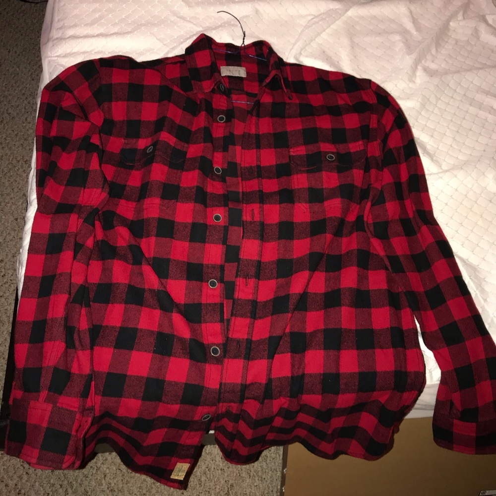 Red Flannel button up
